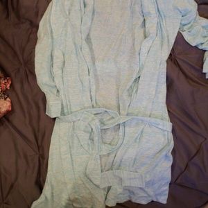 Victoria secret blue robe